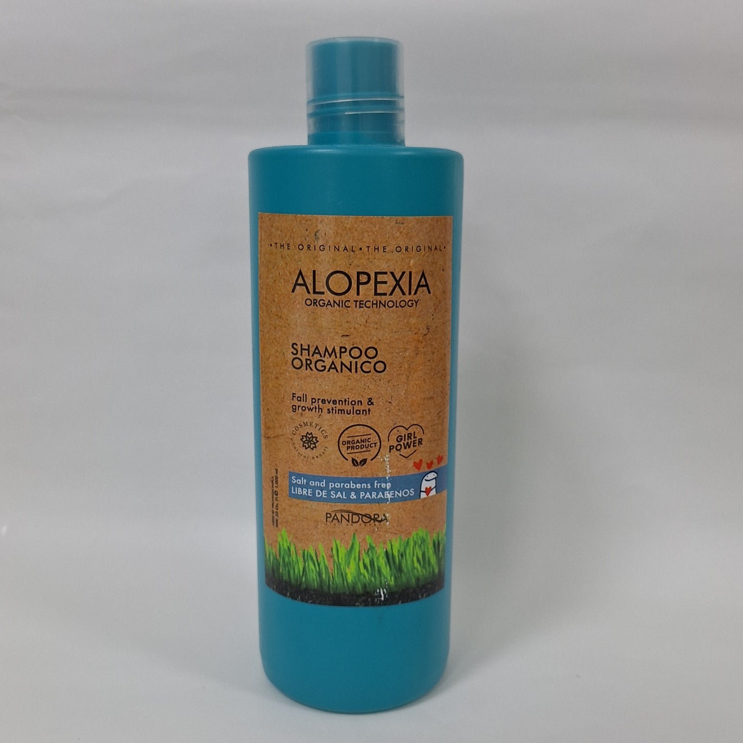 Shampoo Alopexia Orgánica prevención caída y estimulante 1lt