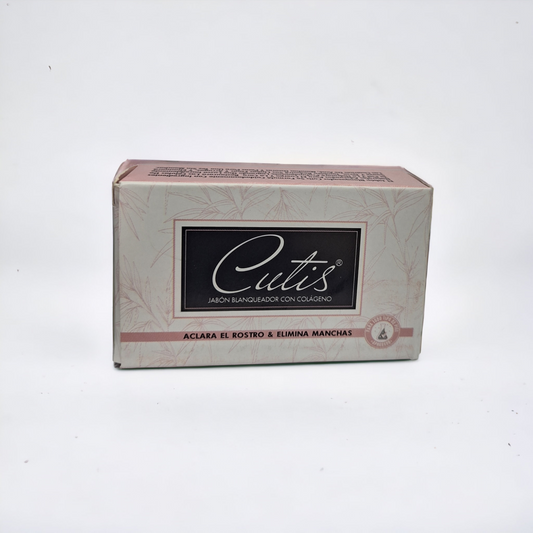 Cutis Jabón blanqueador con colágeno