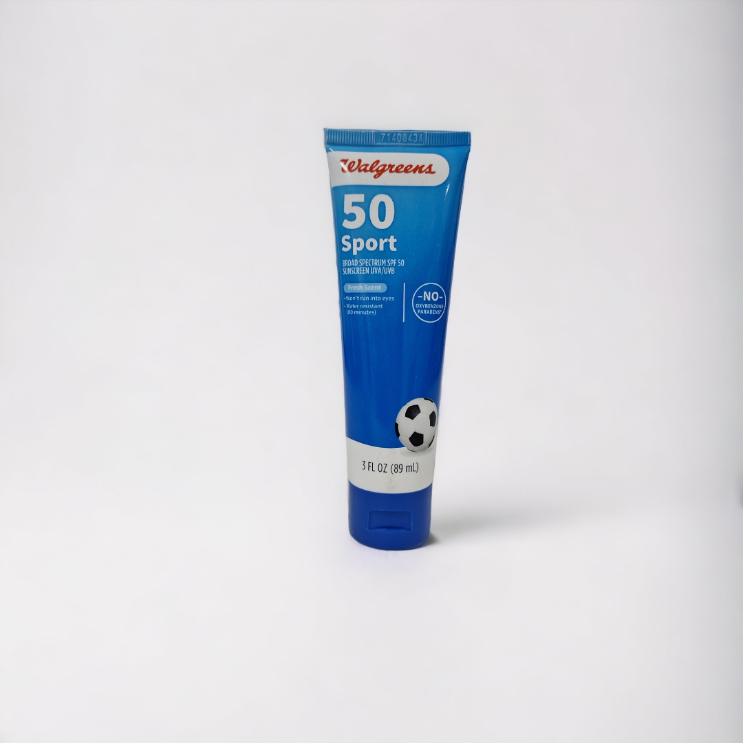 Filtro solar SPF 50 Sport - Walgreens 3 Oz