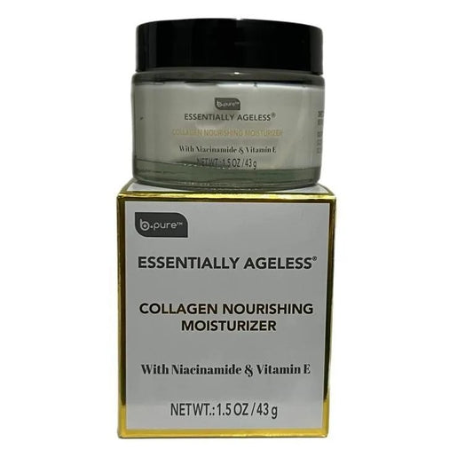 Crema hidratante y nutritiva de colágeno Essentially Ageless - b.pure 1.5 oz