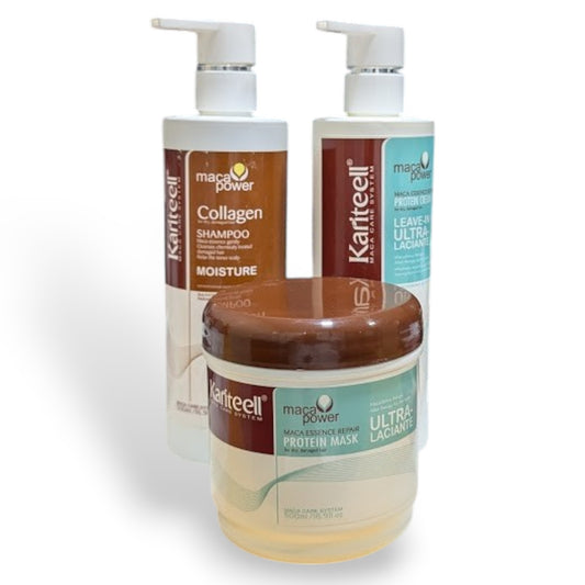 Línea Ultra-Laciante Kariteell de 3 pasos (azul)