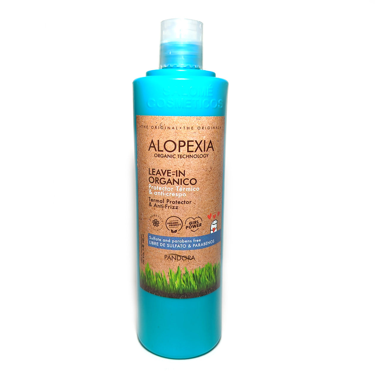 Leave-in orgánico Alopexia 280mm - Protector térmico y Anti-Frizz