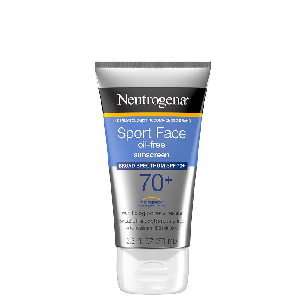 Filtro solar Neutrogena Sport Face Broad Spectrum SPF 70+ 2.5 Oz