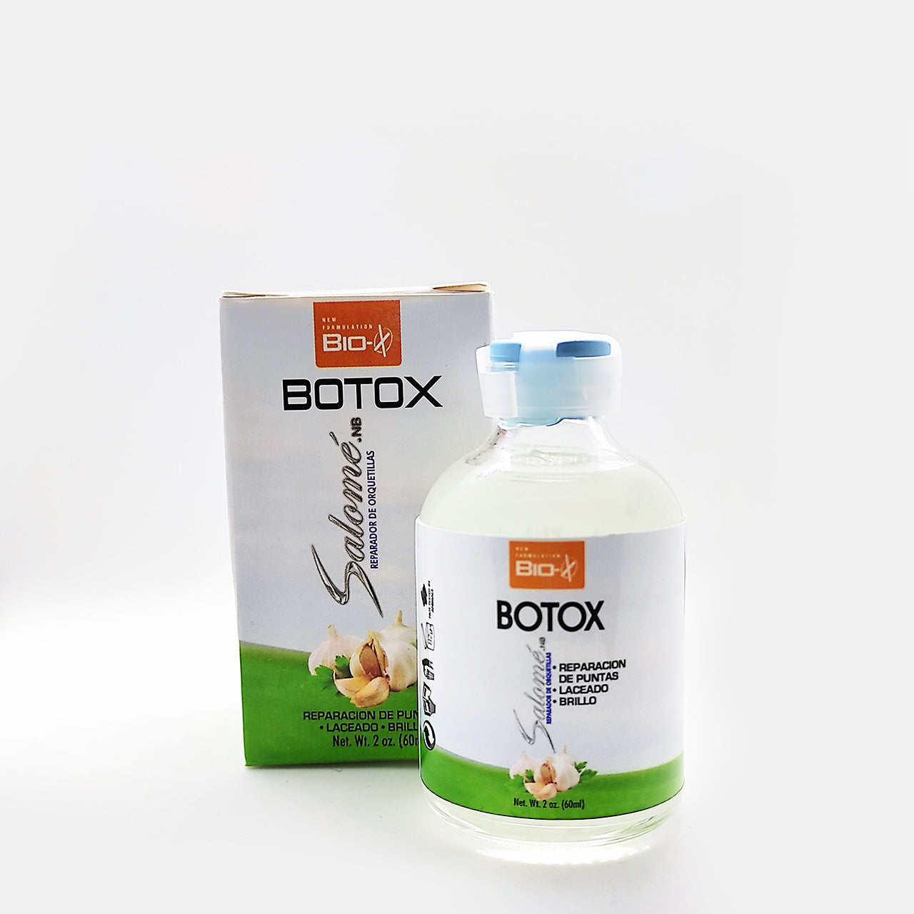 Botox reparador de puntas, laceado y brillo Salomé 60ml